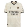 AC Milan Theo Hernandez 19 Voetbalshirt 4e 2023-24 Witte